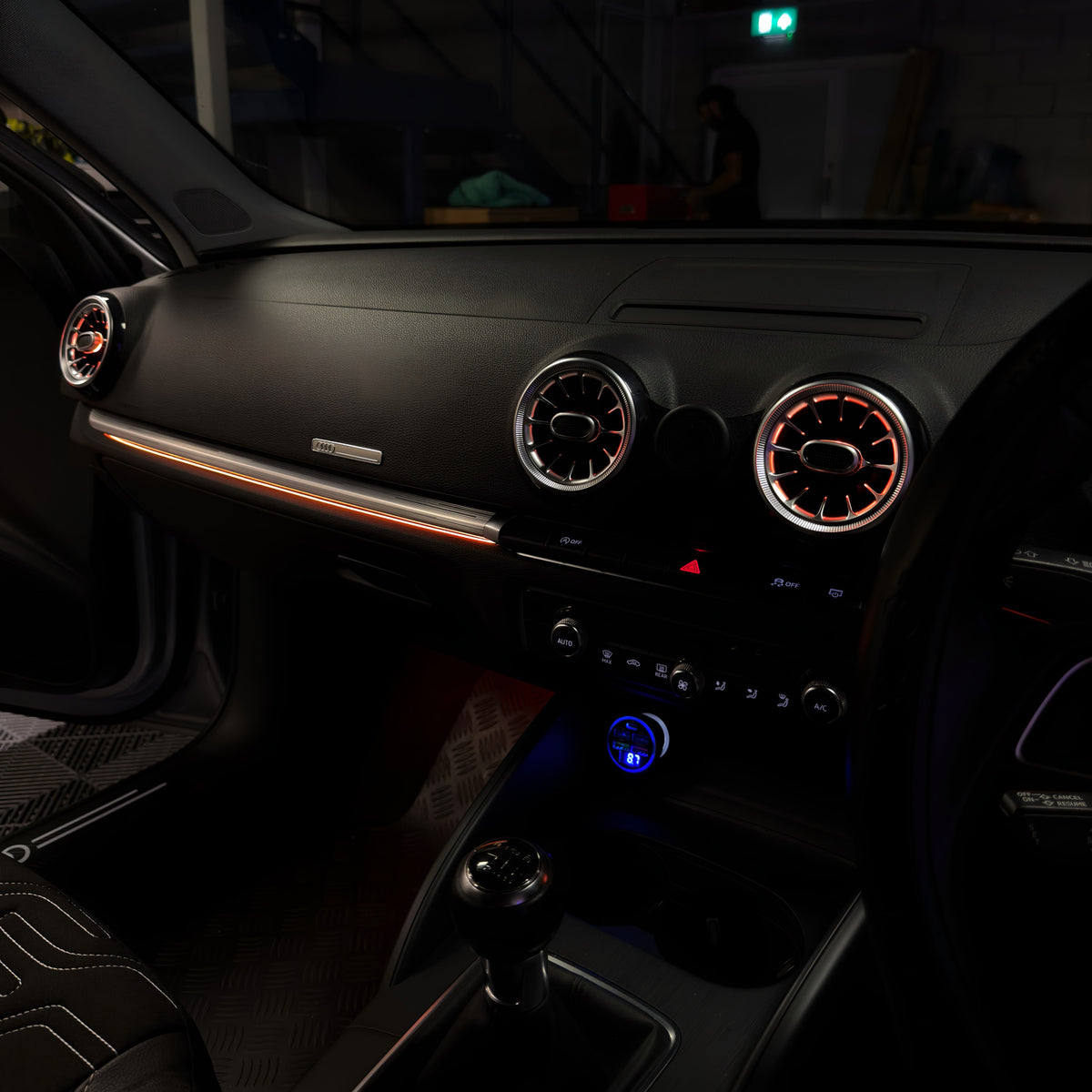 Audi A3 8V OEM Ambient Lighting Package