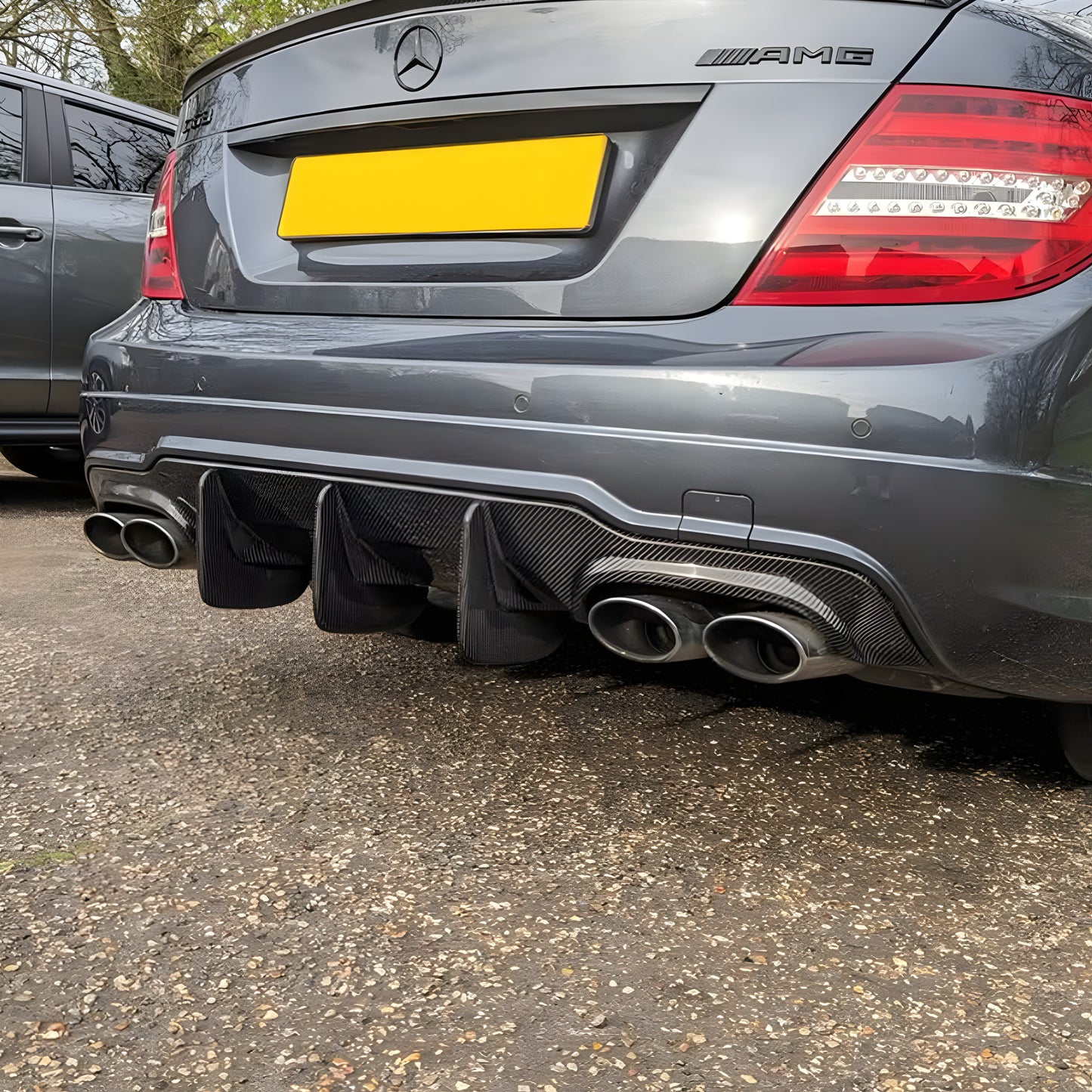 Mercedes-Benz C63 W204 Carbon Fibre Rear Diffuser