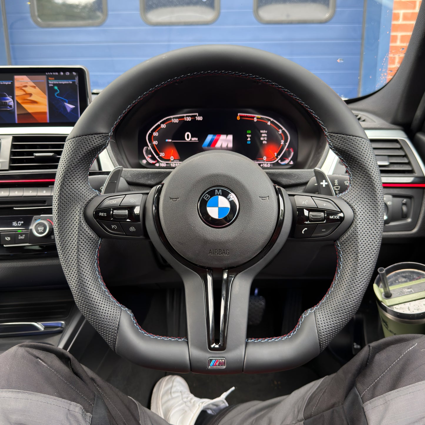BMW F Series Flat Bottom Steering Wheel