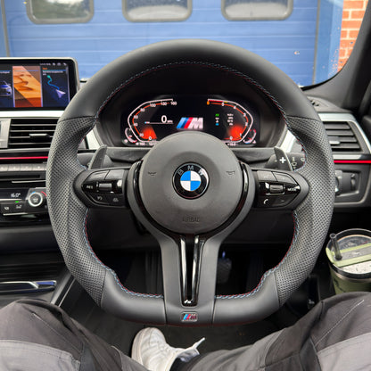 BMW F Series Flat Bottom Steering Wheel
