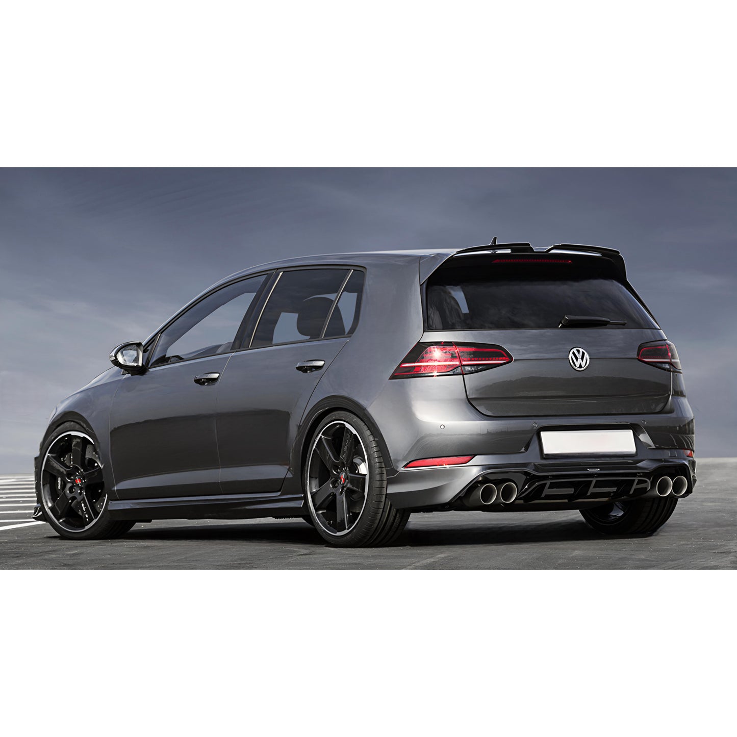 Golf MK7/7.5 Gloss Black Oettinger Spoiler