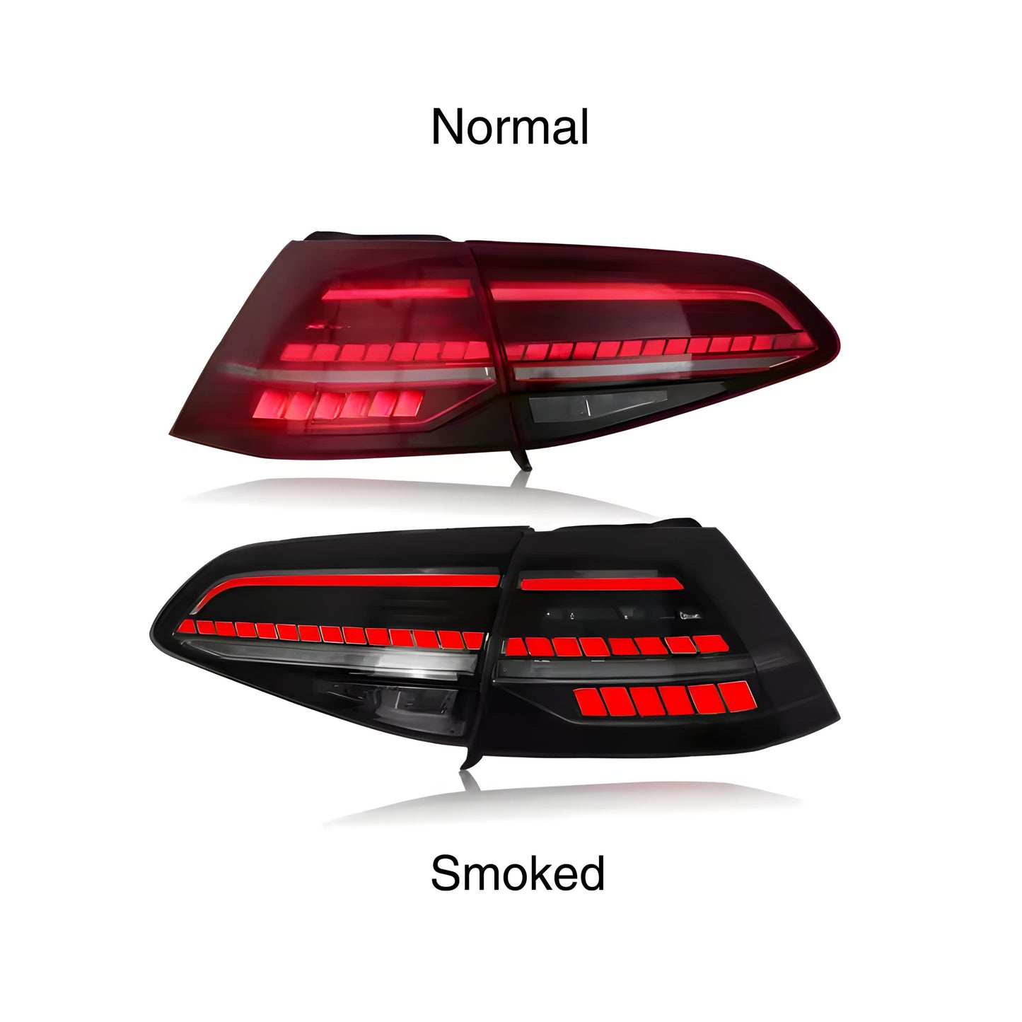 Golf MK7/7.5 Rear Led Tail Lights with Sequential Indicators