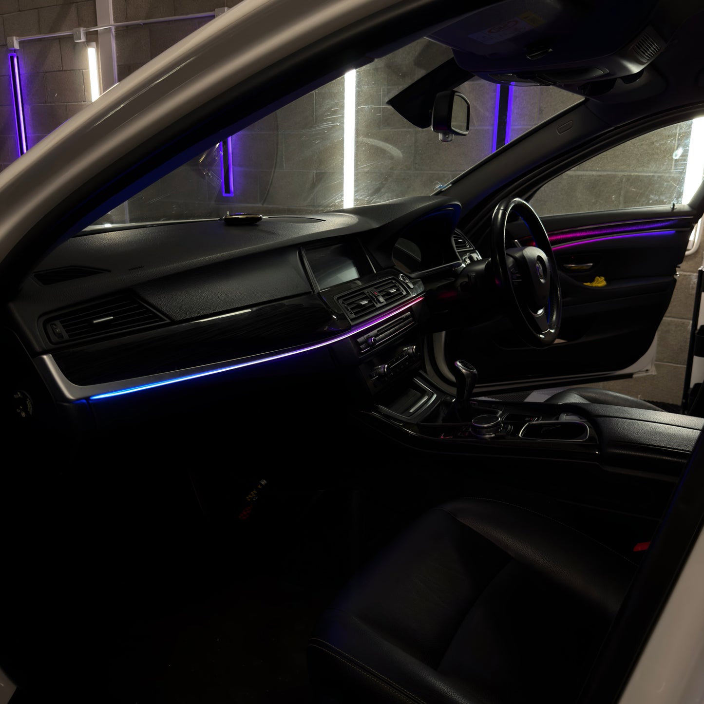 BMW 5 Series F10/F11 Ambient Lighting Installation
