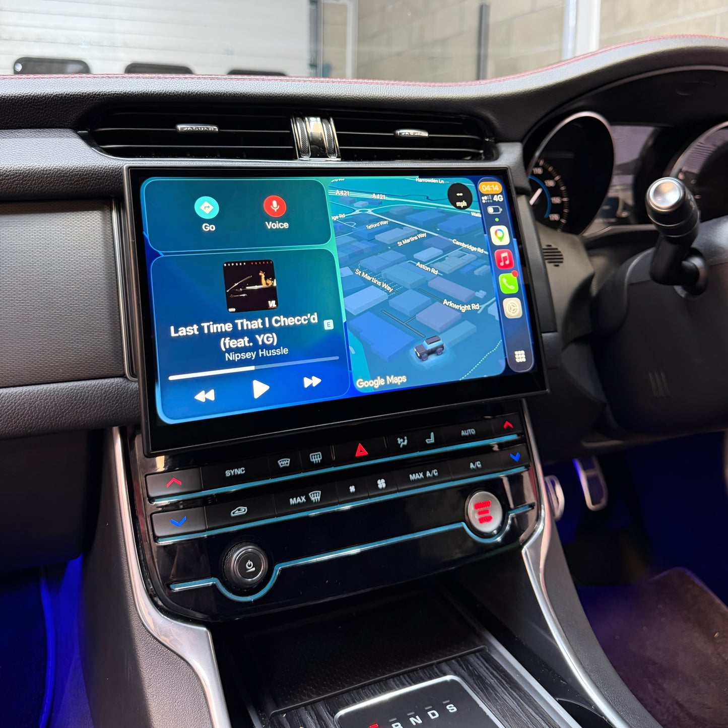 Jaguar XF 11.4" Android Touch Screen Upgrade