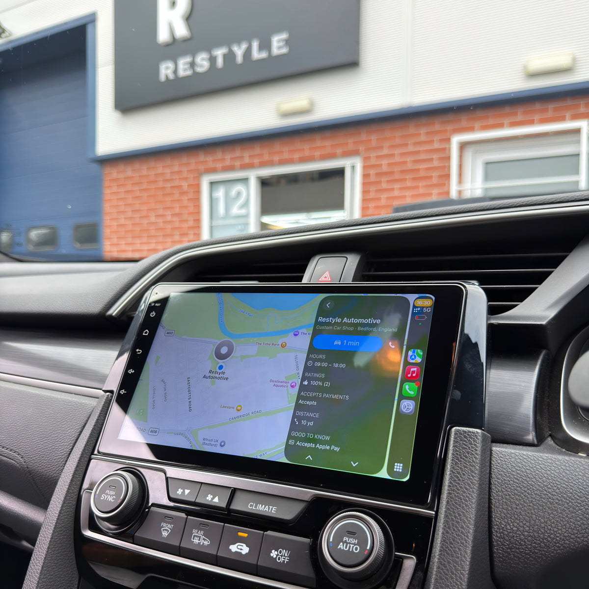 Honda Civic (2015-21) Screen Upgrade
