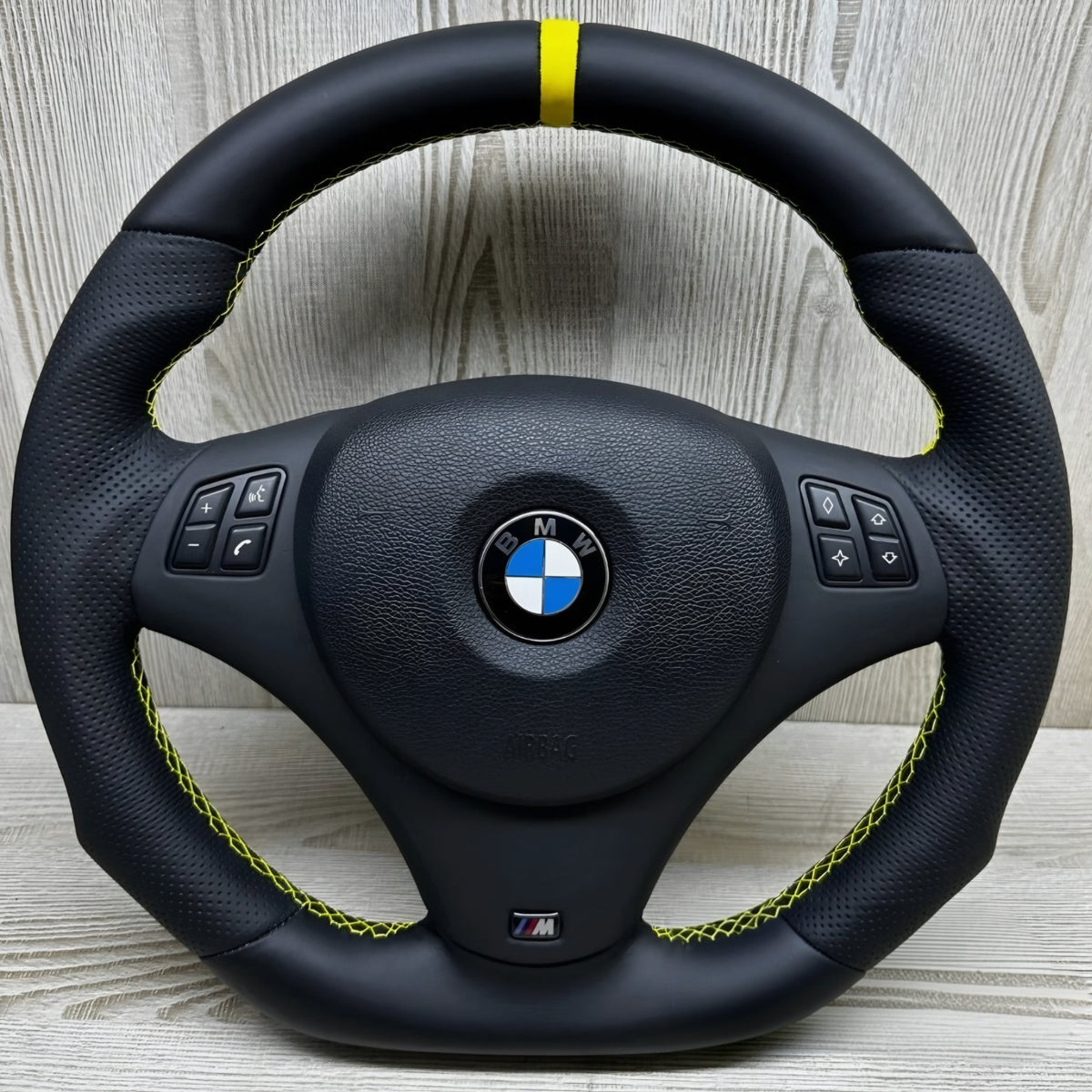 BMW E9X Custom Leather Steering Wheel
