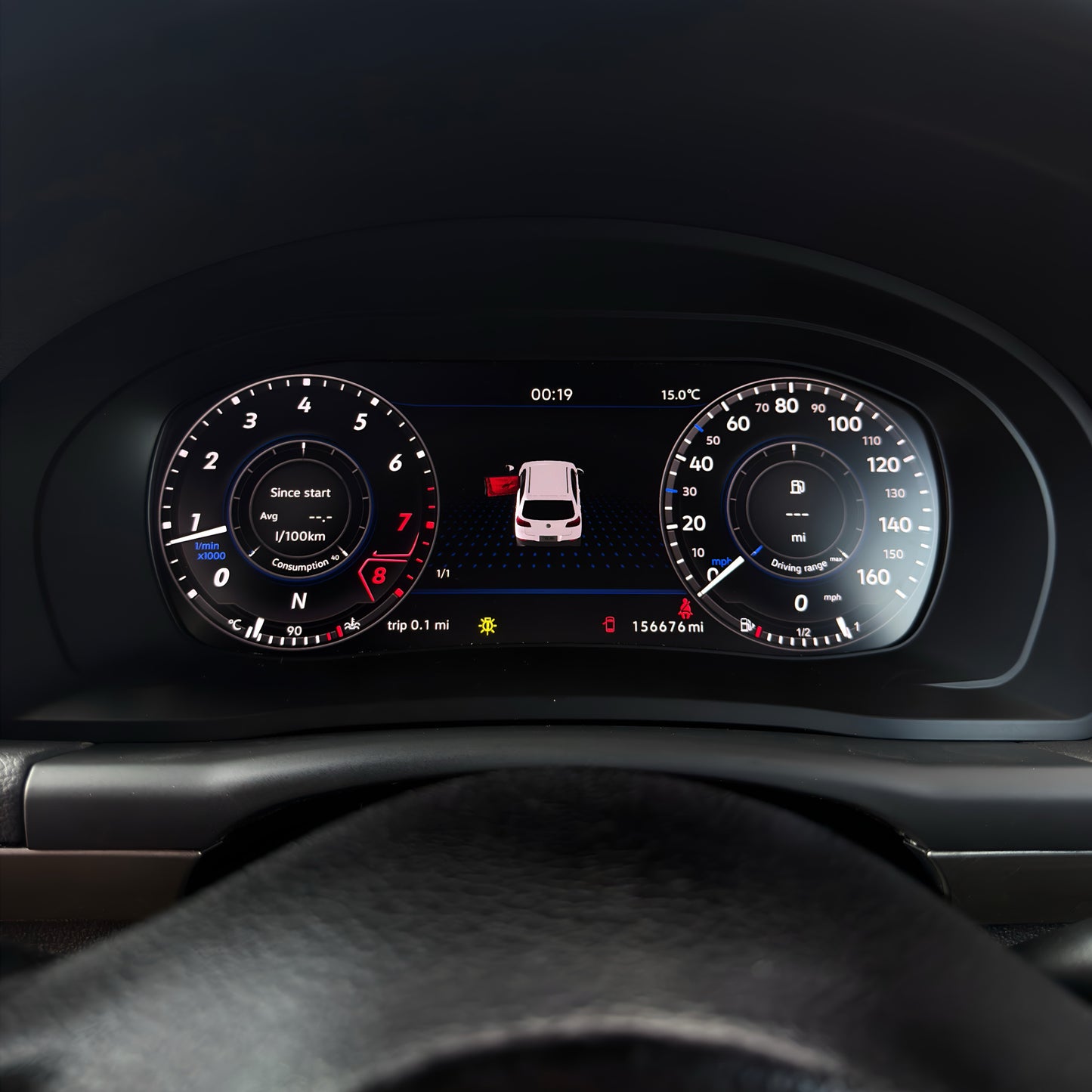 Volkswagen Caddy Virtual Cockpit