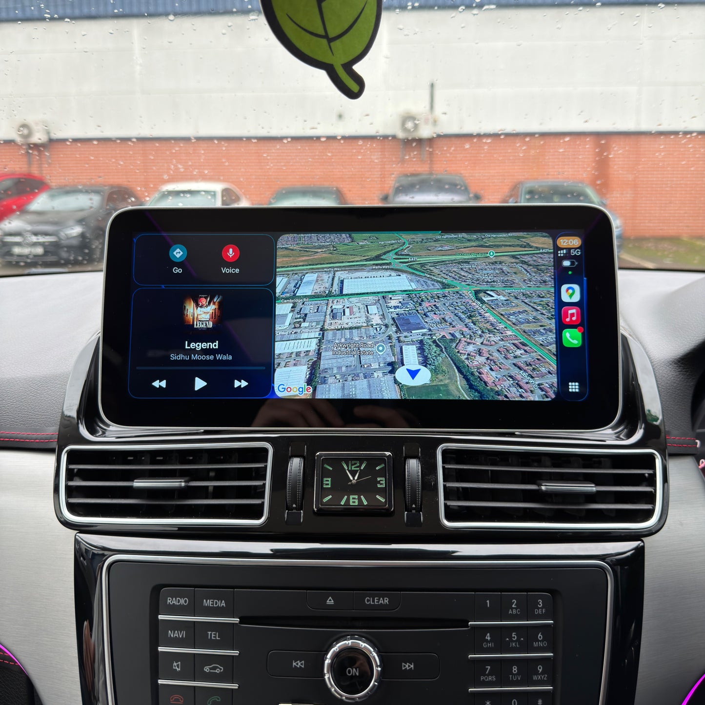 Mercedes M-Class/GLE W166 Touch Screen Upgrade
