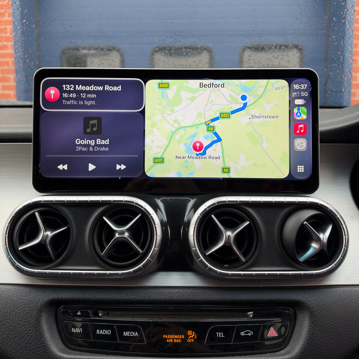 Mercedes-Benz X-Class 12.3" Screen Upgrade