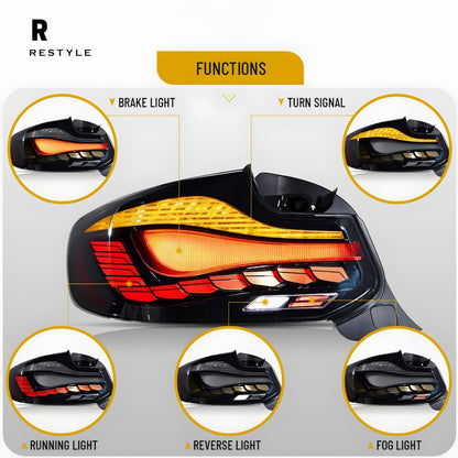 BMW 2 Series F22/F23 (2014–2021) Sequential LED Tail Lights – Standard & Smoked