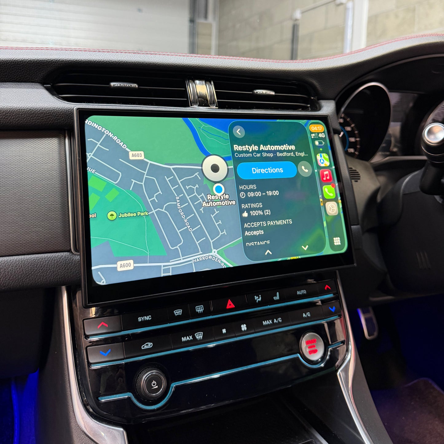 Jaguar XF 11.4" Android Touch Screen Upgrade
