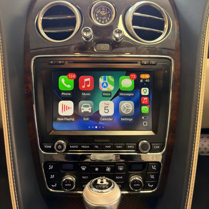 Bentley Continental GT/Flying Spur Apple CarPlay/Android Auto Upgrade
