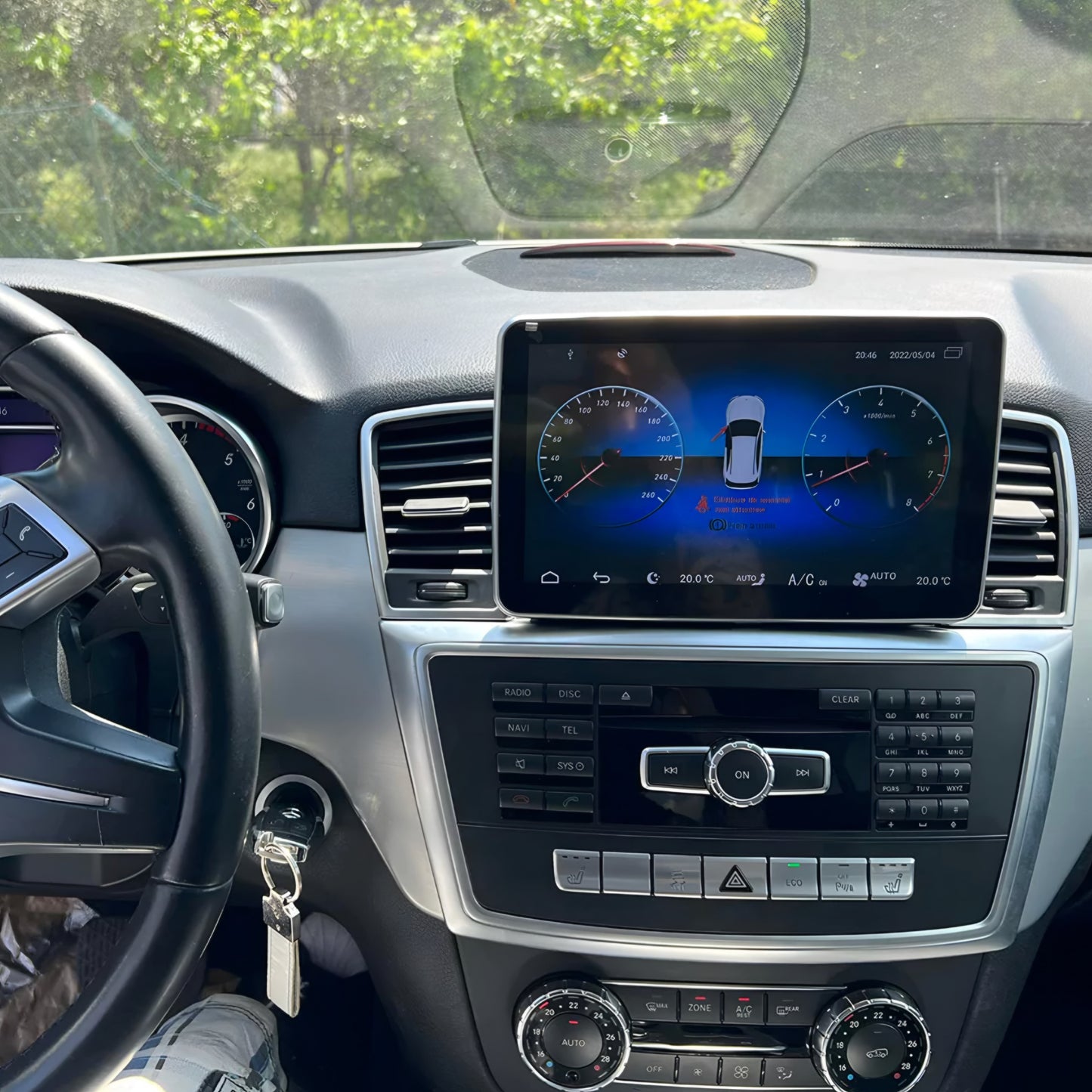 Mercedes W166 M-Class 9" Screen Upgrade