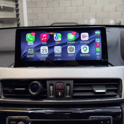 BMW X1 10.25" Apple CarPlay/Android Auto Screen Upgrade