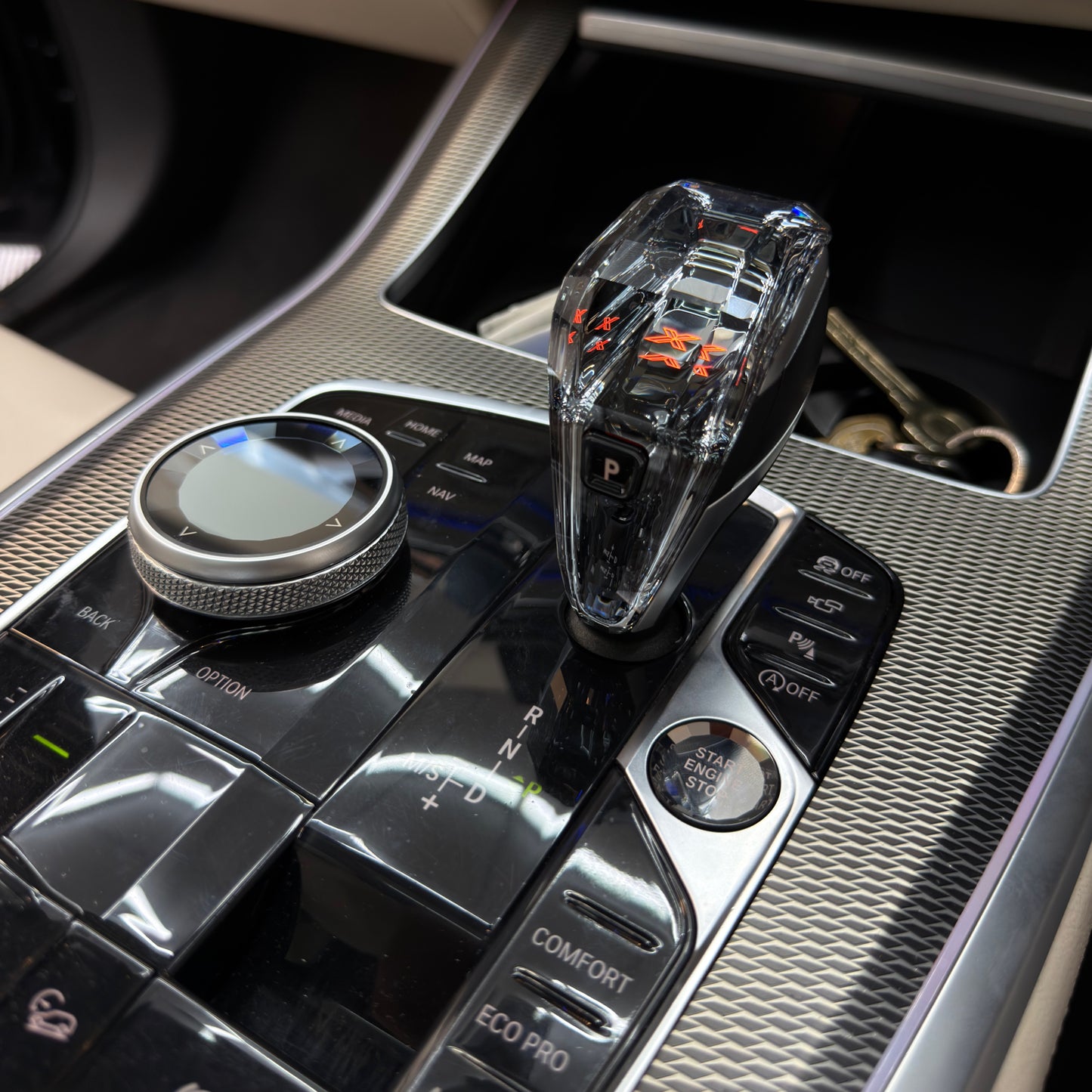 BMW Crystal Gear Selector