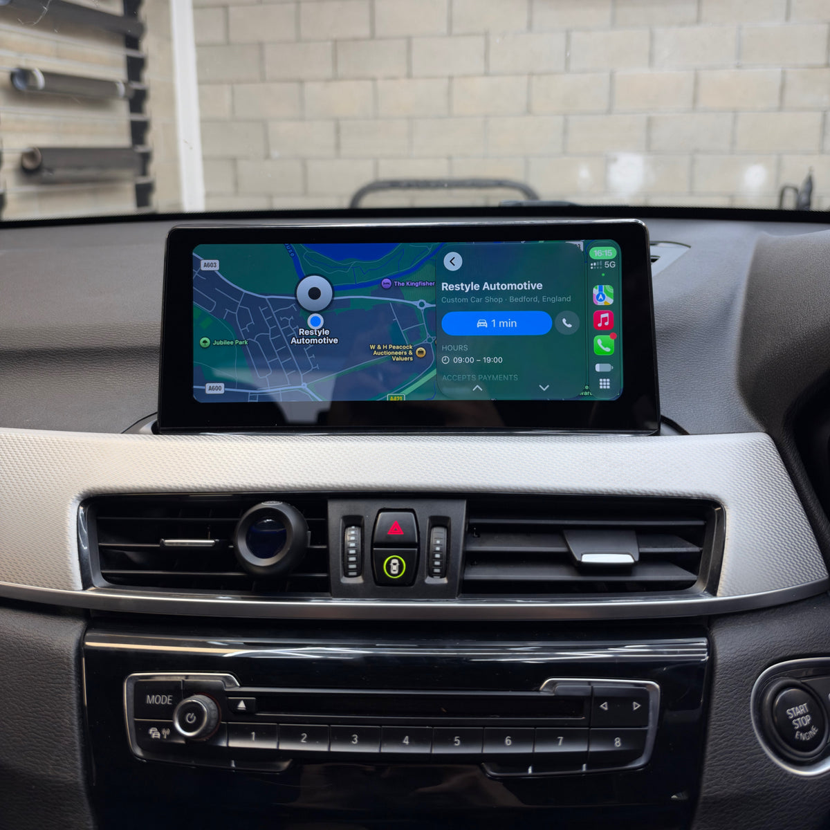 BMW X1 10.25" Apple CarPlay/Android Auto Screen Upgrade