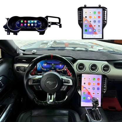 Ford Mustang 14.5" Screen Upgrade with Apple CarPlay/Android Auto