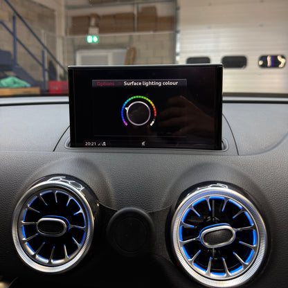 Audi A3 8V OEM Ambient Lighting Package