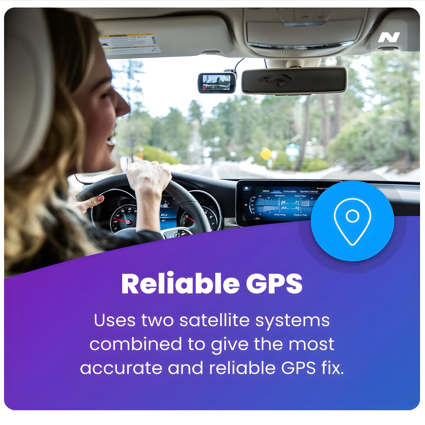 Nextbase 322GW Dashcam – 1080p/60fps
