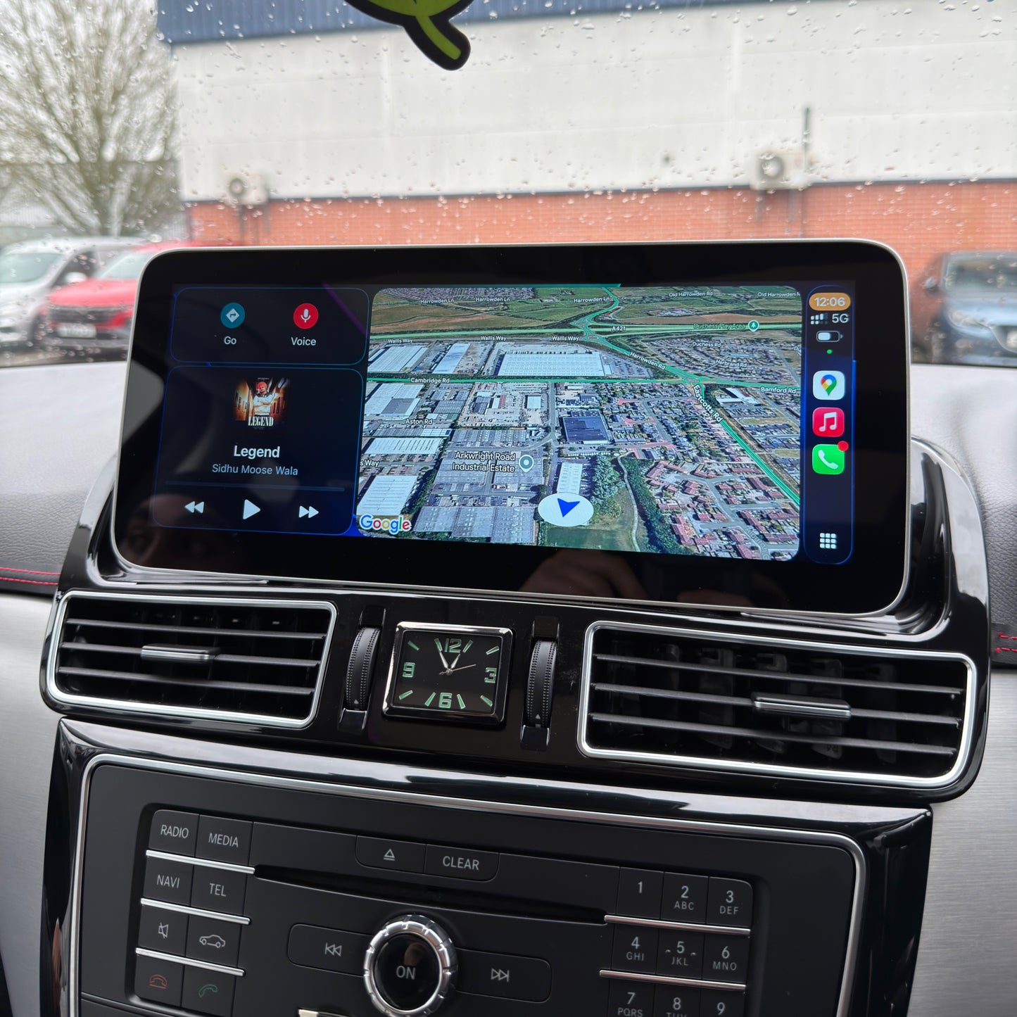 Mercedes M-Class/GLE W166 Touch Screen Upgrade