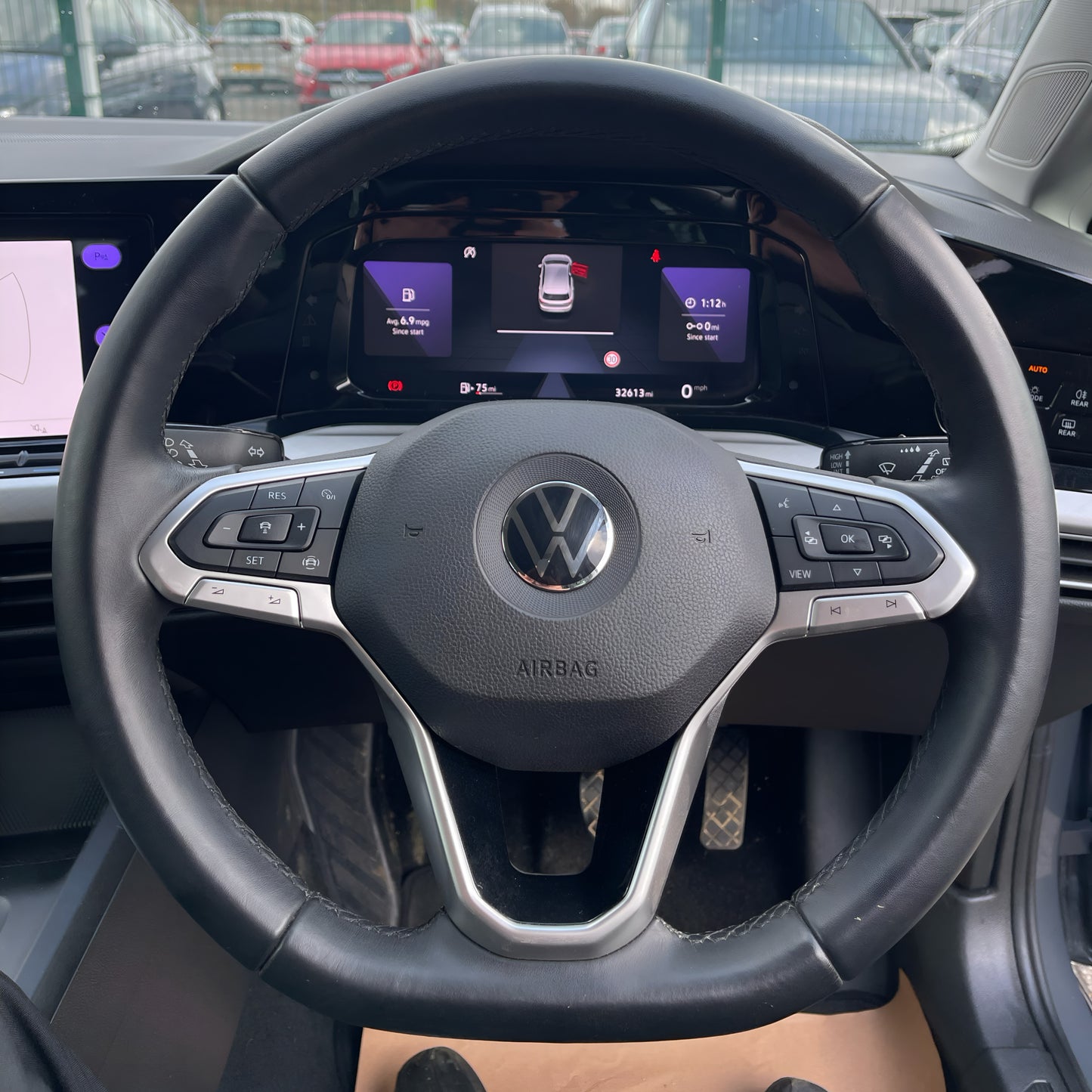 Volkswagen Golf MK8 Style Steering Wheel