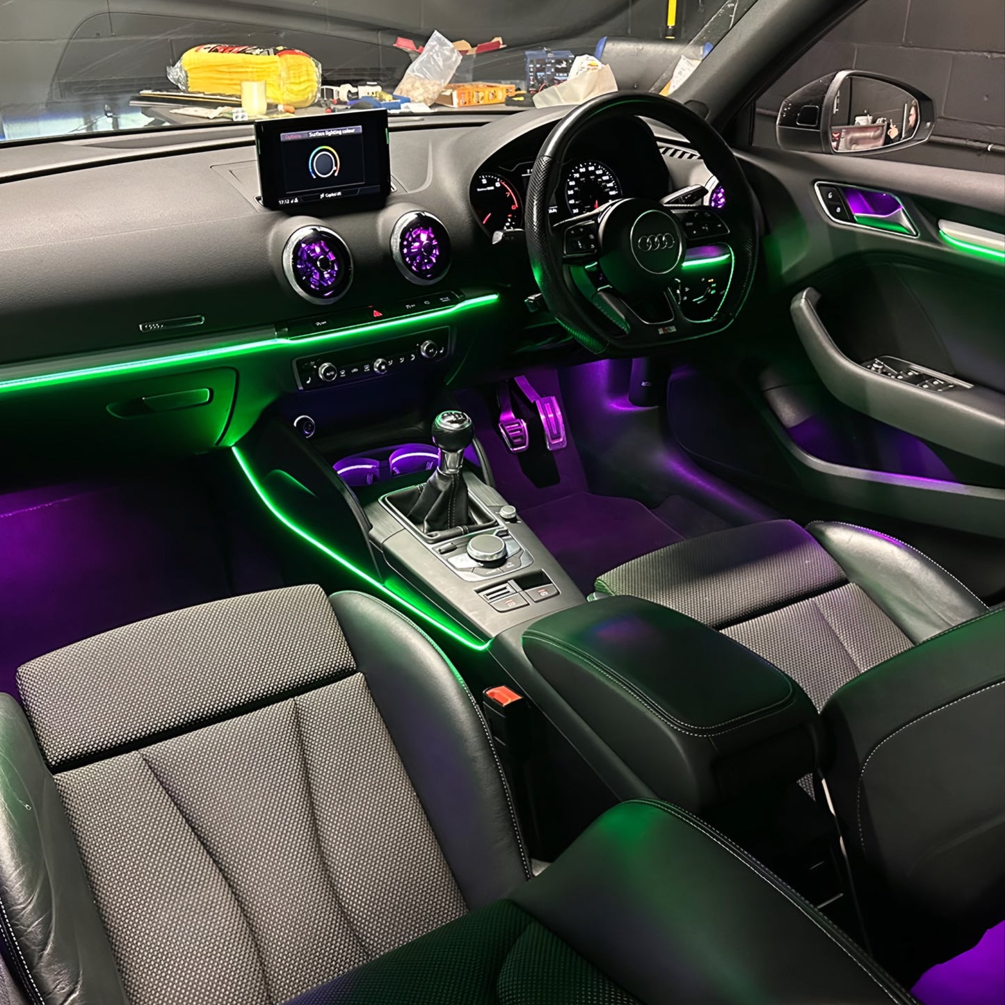 Audi A3 8V OEM Ambient Lighting Package