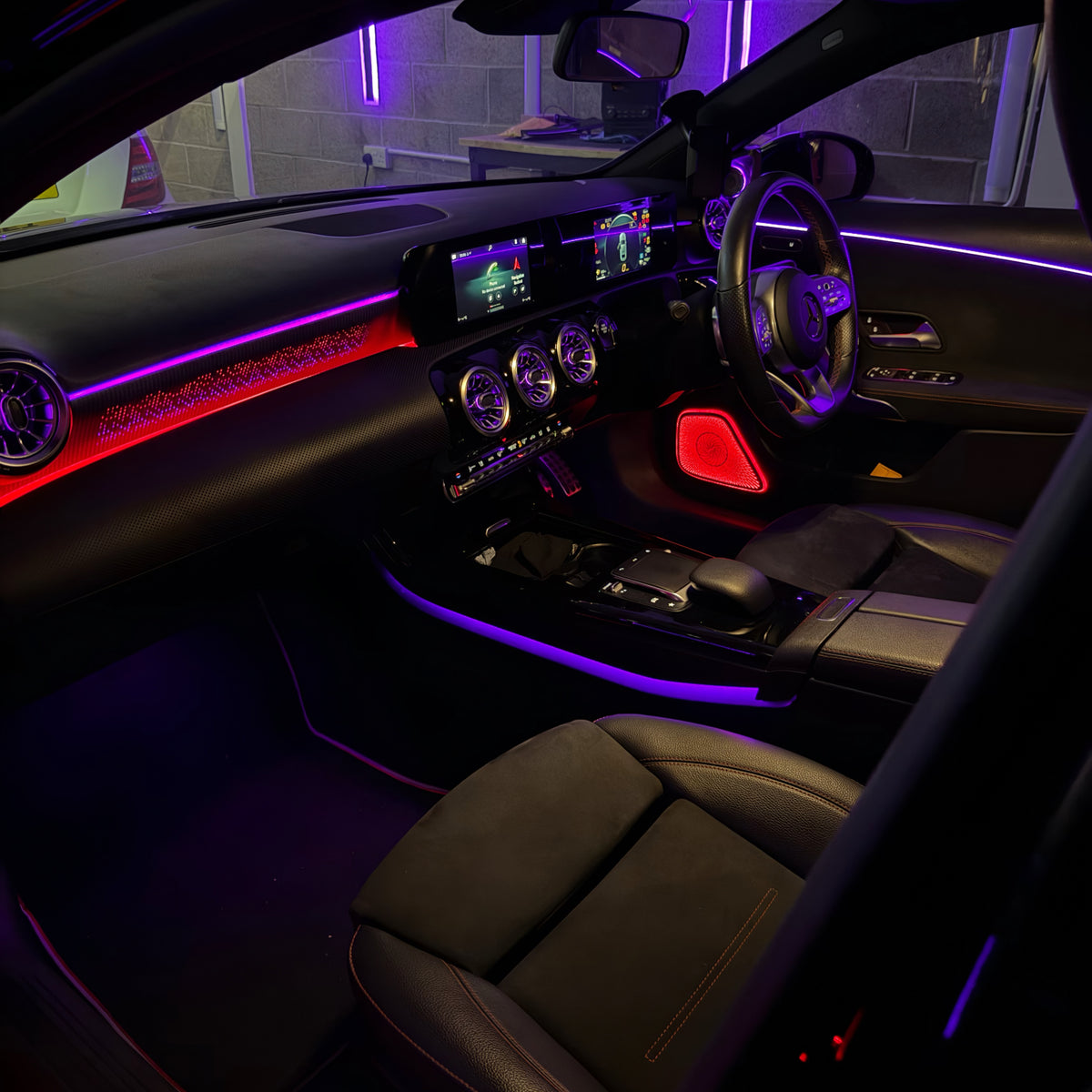 Mercedes-Benz A-Class W177 OEM Ambient Lighting Package