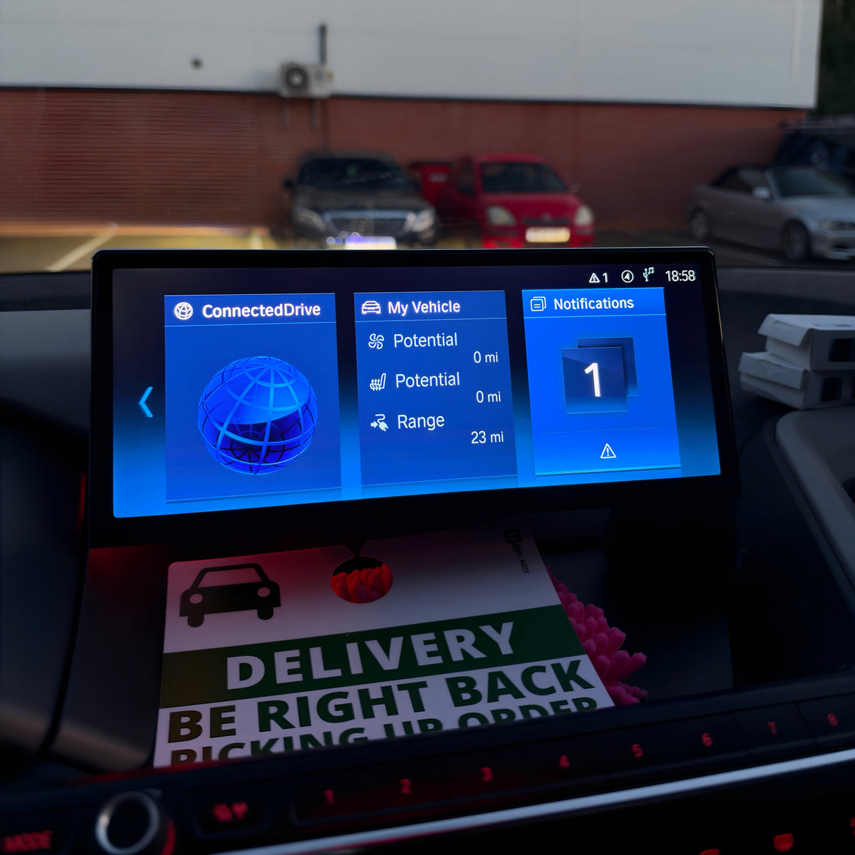 BMW i3 12.3" Ultra Thin Screen Upgrade