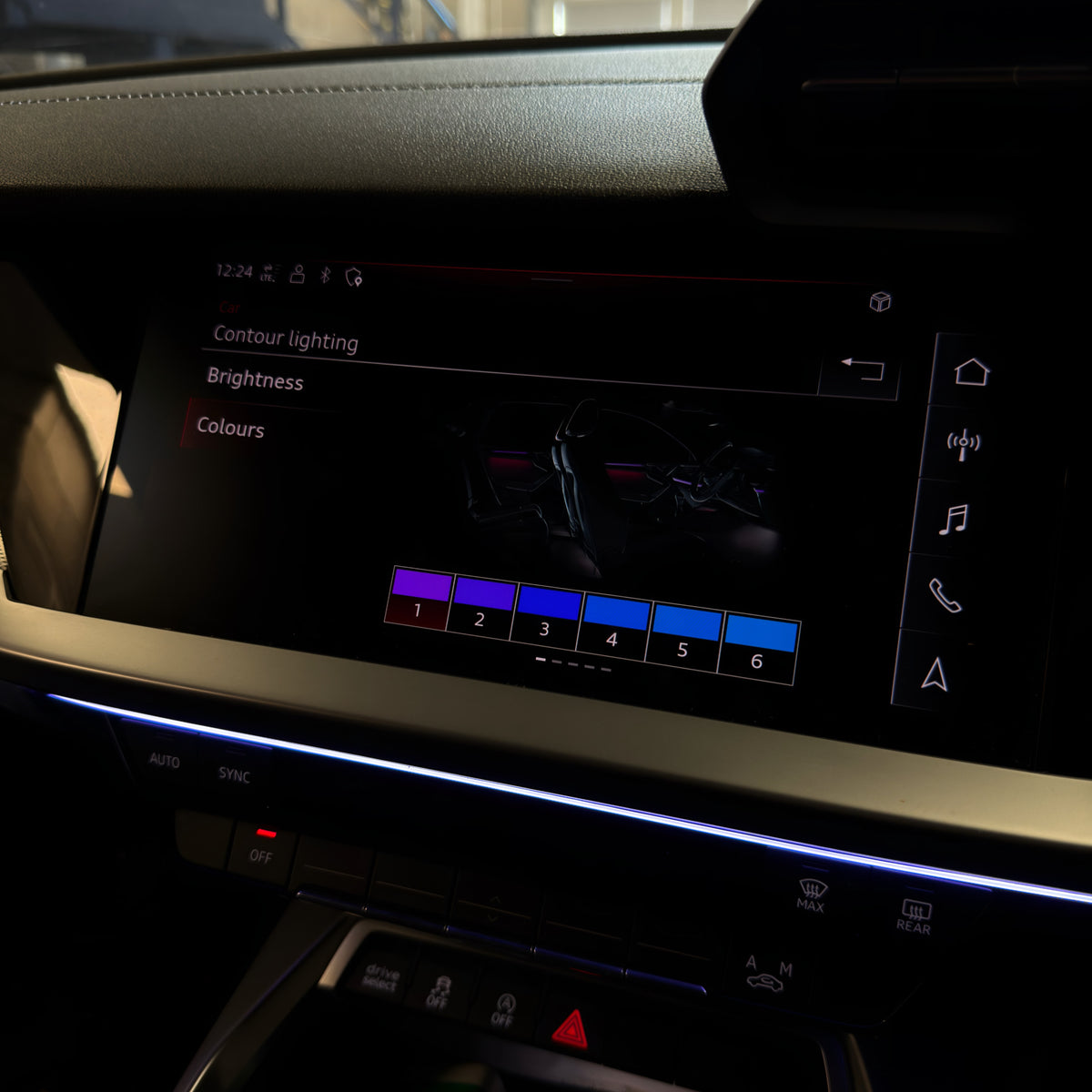 Audi A3 8Y OEM Ambient Lighting Package
