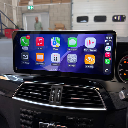 Mercedes-Benz C-Class W204 12.3" Screen Upgrade
