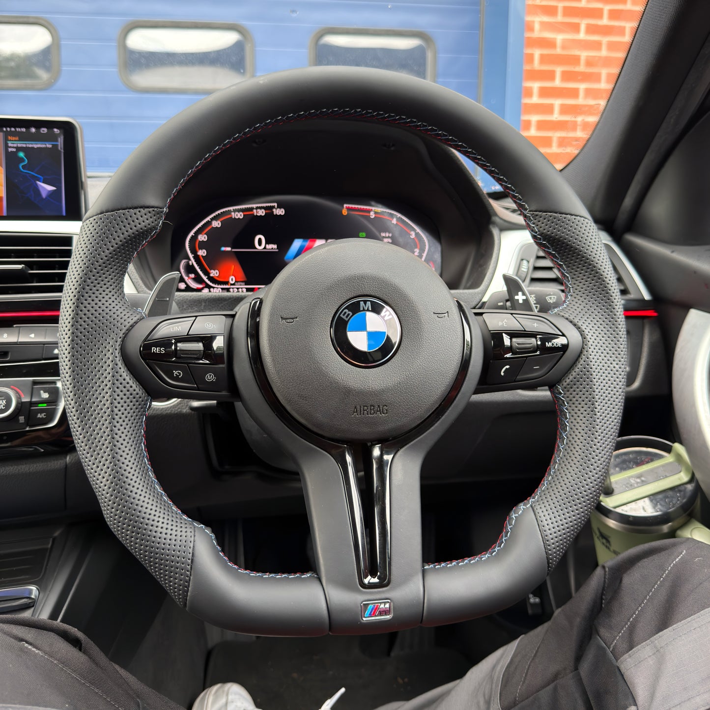 BMW F Series Flat Bottom Steering Wheel