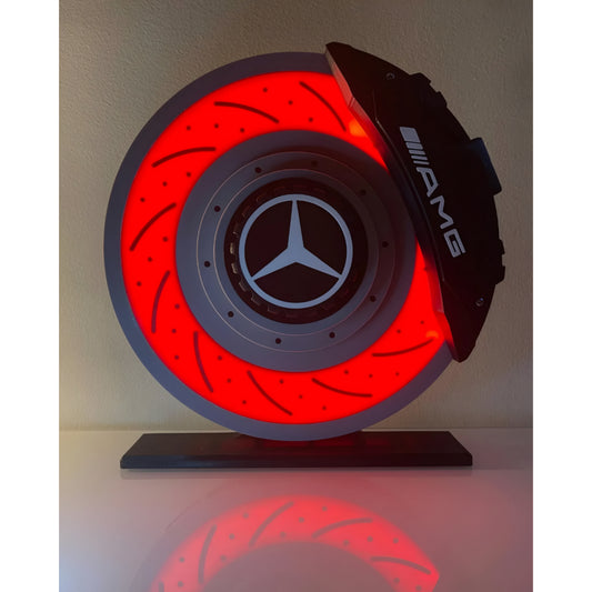 Mercedes-Benz AMG Brake Disc Lamp