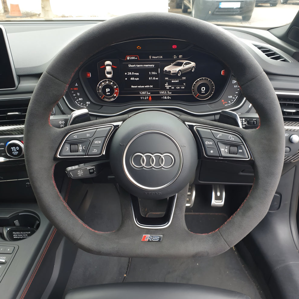 Audi RS Style Alcantara Steering Wheel Upgrade | Restyle – Restyle ...