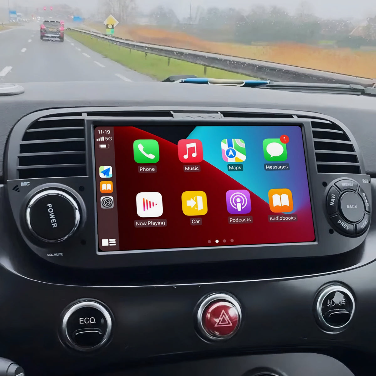 Fiat 500x 7" Screen Upgrade