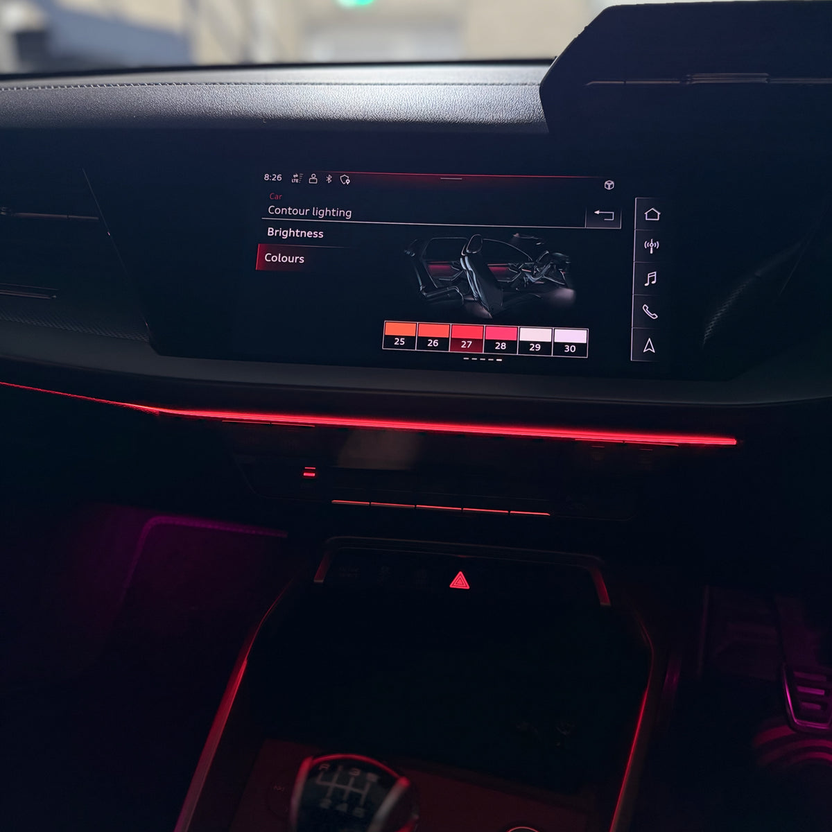 Audi A3 8Y OEM Ambient Lighting Package