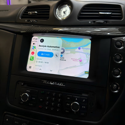 Maserati Apple CarPlay/Android Auto Upgrade