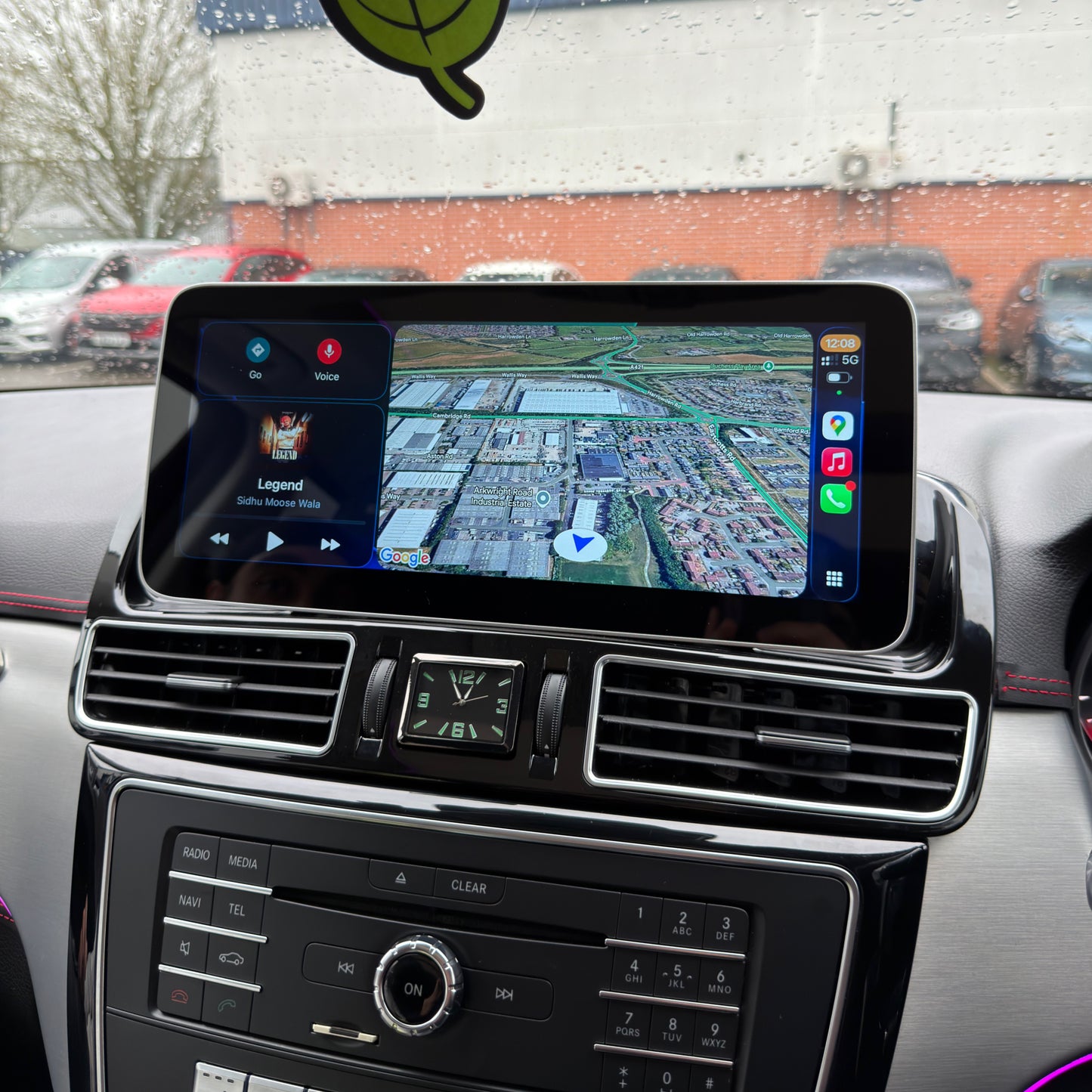 Mercedes M-Class/GLE W166 Touch Screen Upgrade