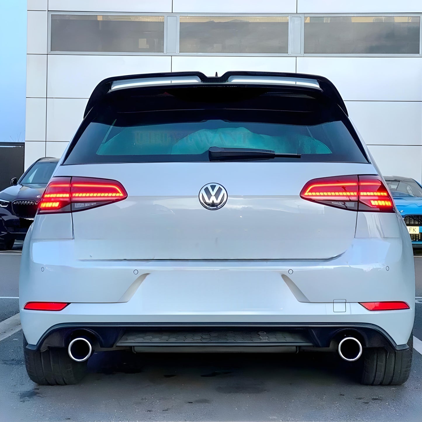 Golf MK7/7.5 Carbon Fibre Style Oettinger Spoiler