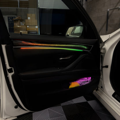 BMW 5 Series F10/F11 Ambient Lighting Installation