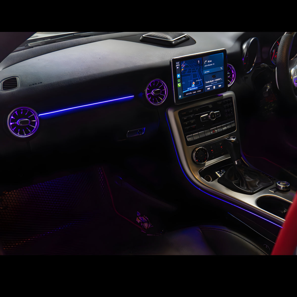 Mercedes-Benz SLK OEM Ambient Lighting Package
