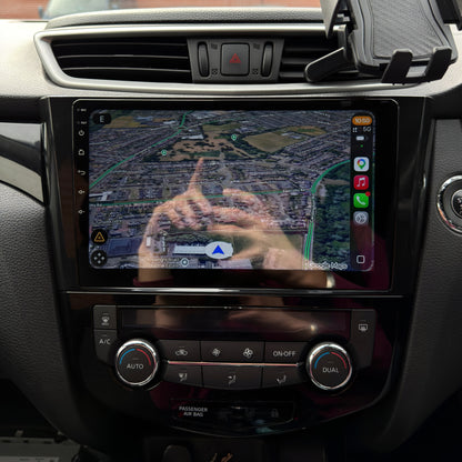 Nissan Qashqai (2013-2020) 10" Screen Upgrade with Apple CarPlay/Android Auto