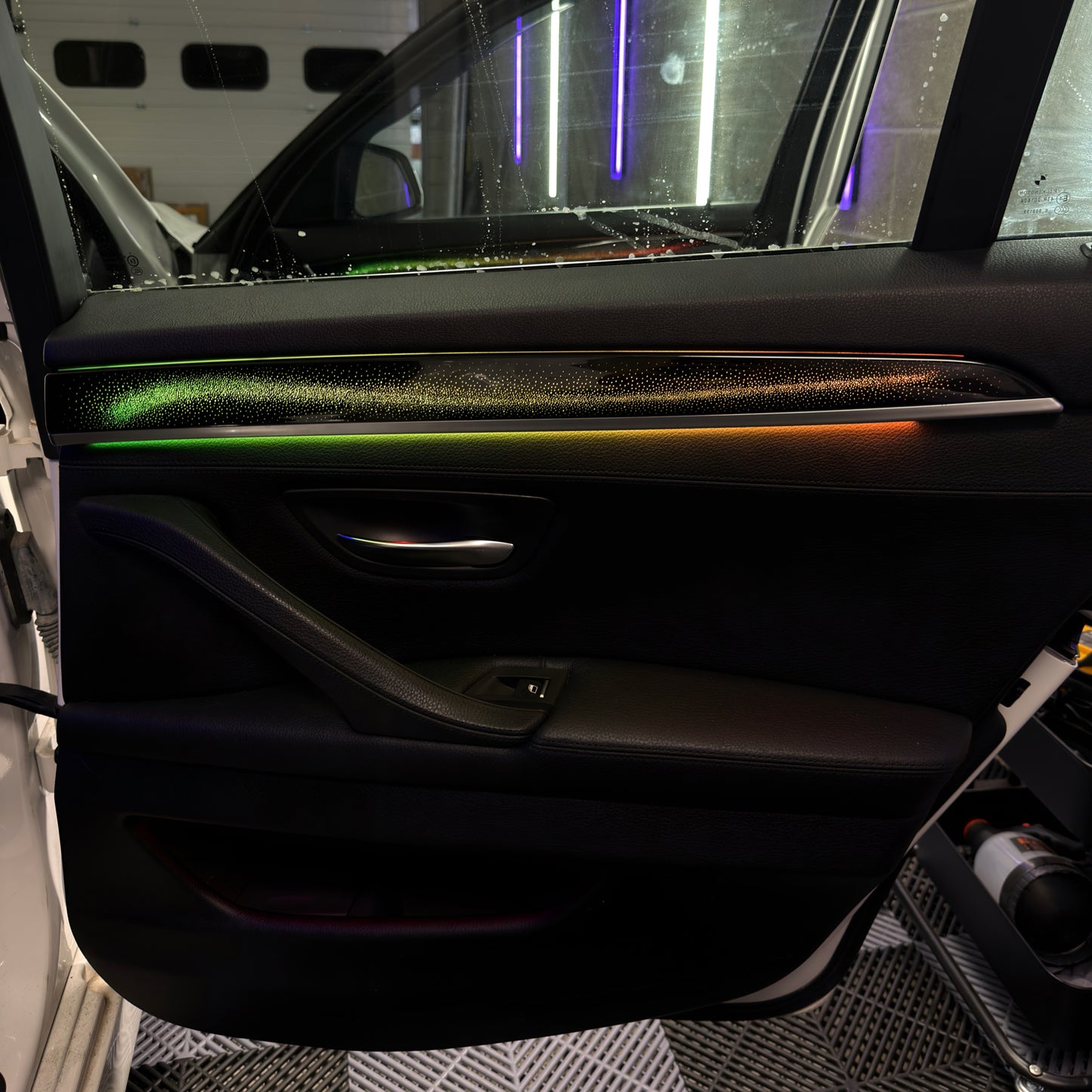 BMW 5 Series F10/F11 Ambient Lighting Installation