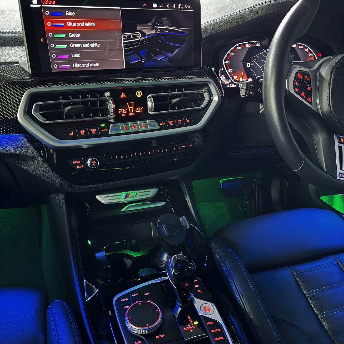 BMW X3 X4 G01 Ambient Lighting Kit