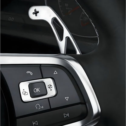 VW Golf MK7 / MK7.5 Silver Aluminium Paddle Shifters