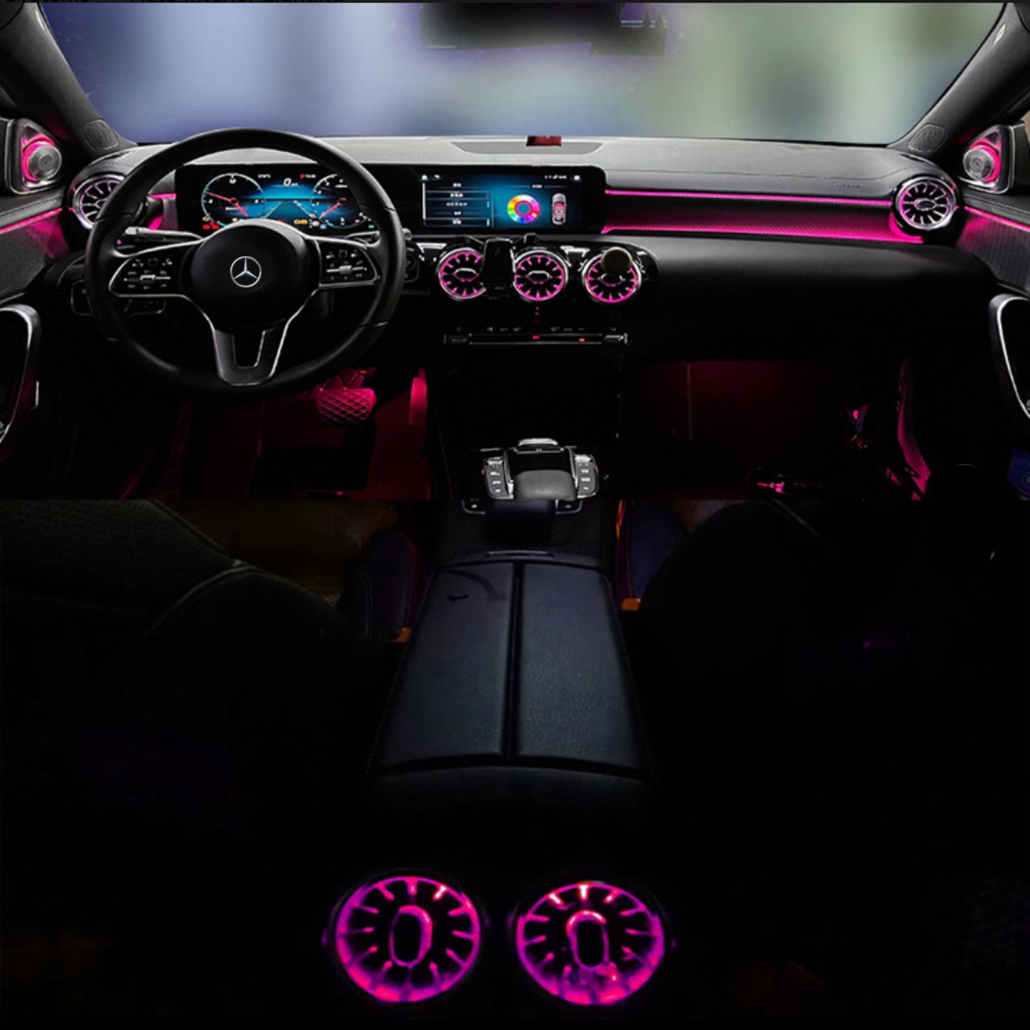 Mercedes-Benz A-Class W177 OEM Ambient Lighting Package