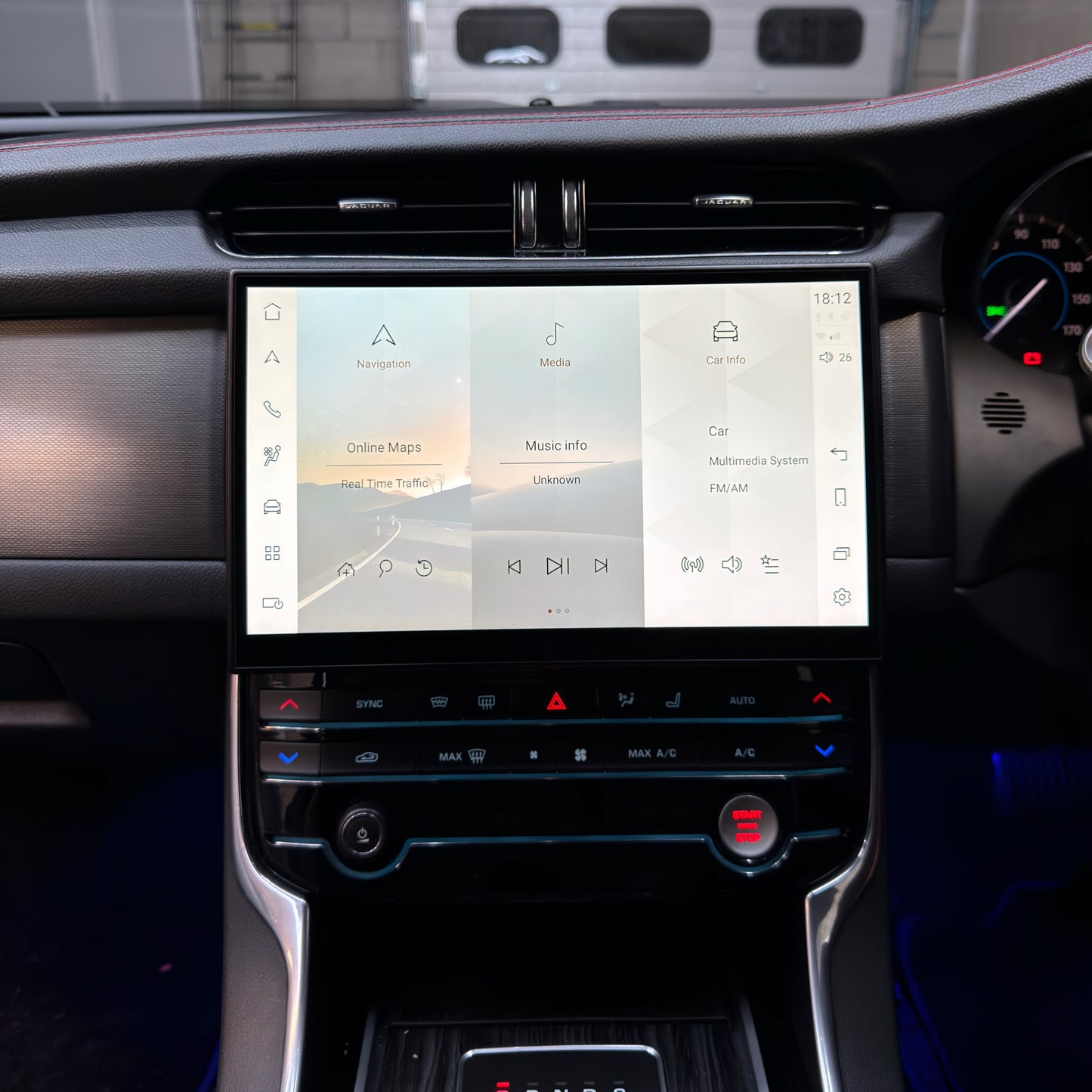 Jaguar XF 11.4" Android Touch Screen Upgrade