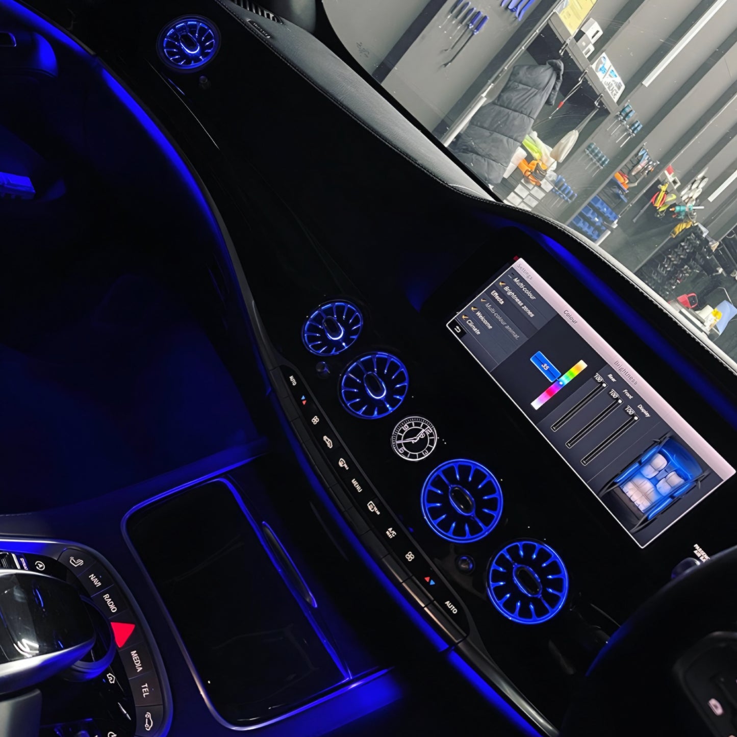 Mercedes-Benz S-Class Ambient Lighting Package