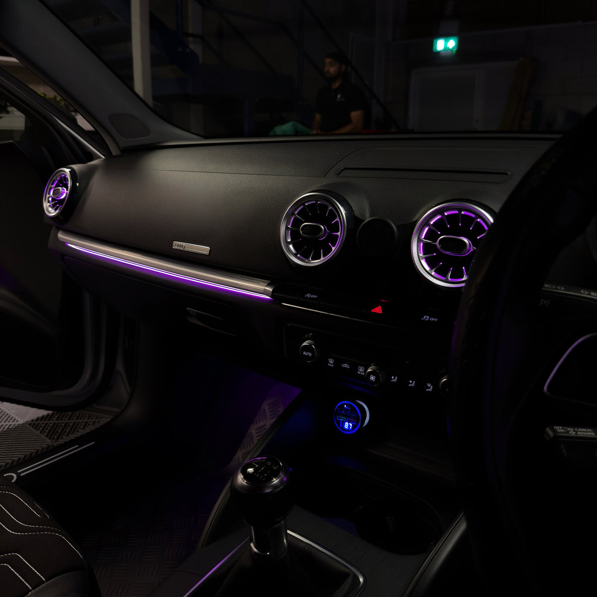 Audi A3 8V OEM Ambient Lighting Package
