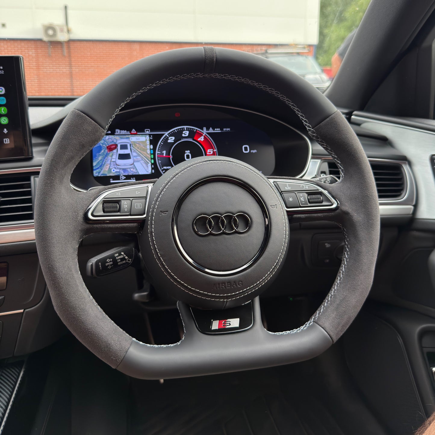 Audi Alcantara Steering Wheel