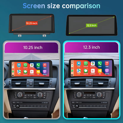 BMW X3 Screen Upgrade – 10.25" or 12.3" (2011–17)
